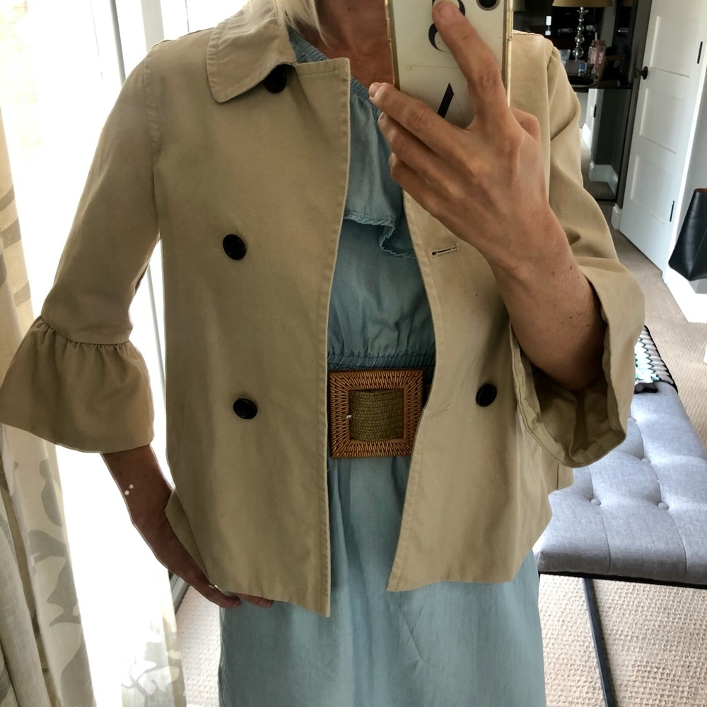 Draper James short trench